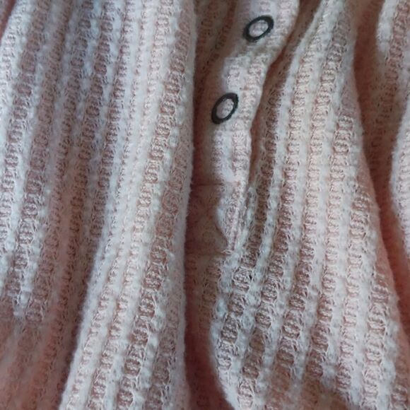 Torrid Brushed Waffle Knit Henley Top - Picture 8 of 9